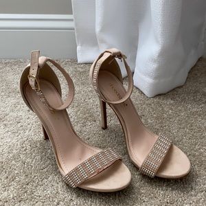 Beautiful sparkly high heels